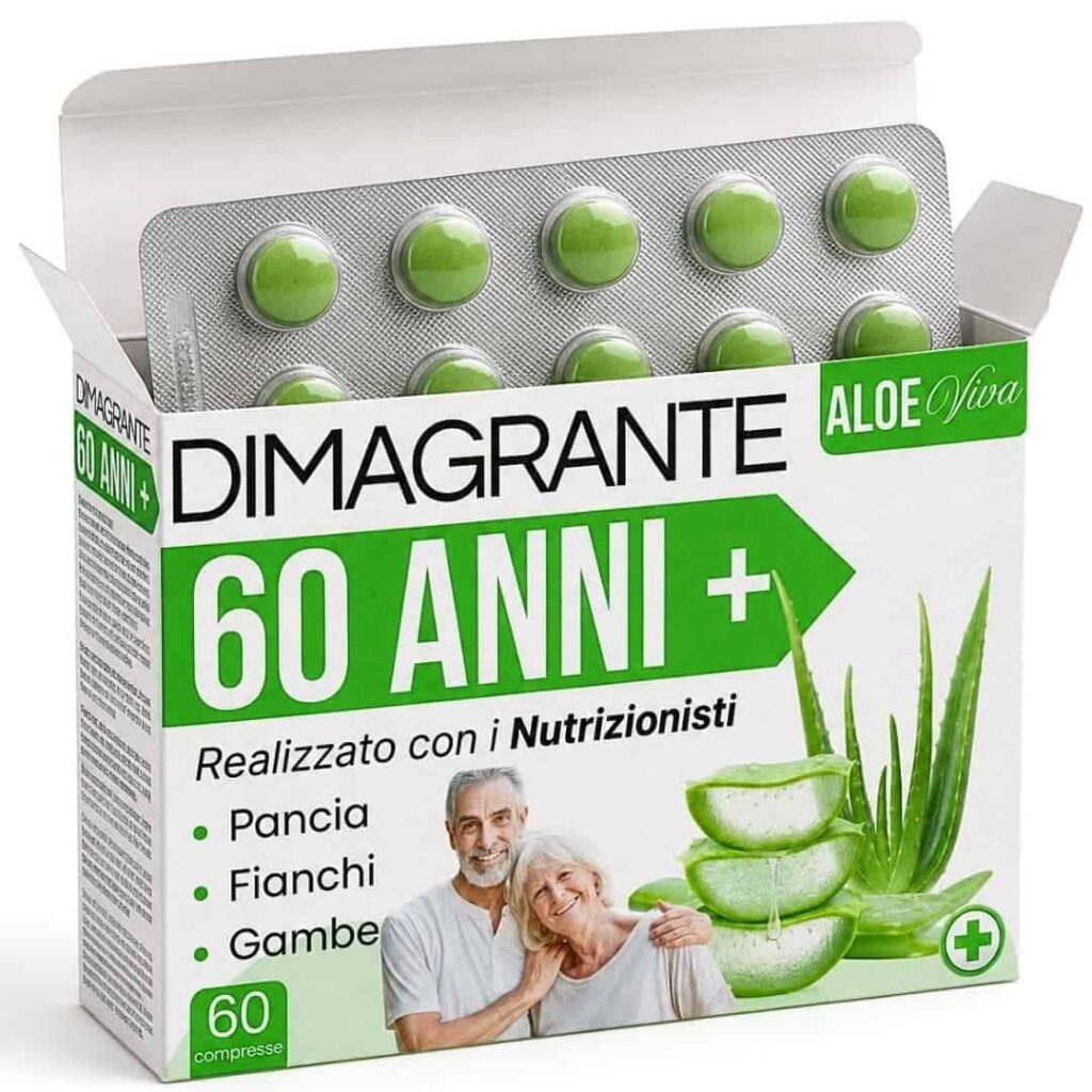 Integratore naturale Aloe Viva per perdita peso e benessere generale.