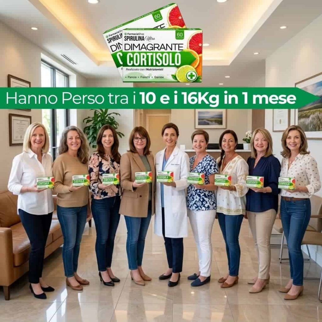Integratori di spirulina e cortisolo per il benessere.