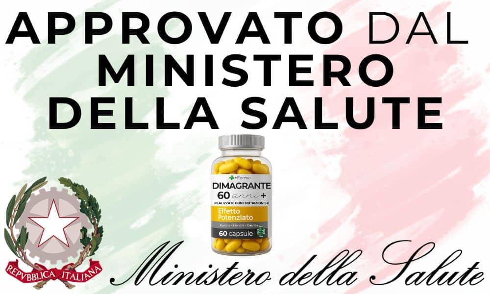 Integratore di DImagrante con effetto potenziato approvato dal Ministero della Salute.