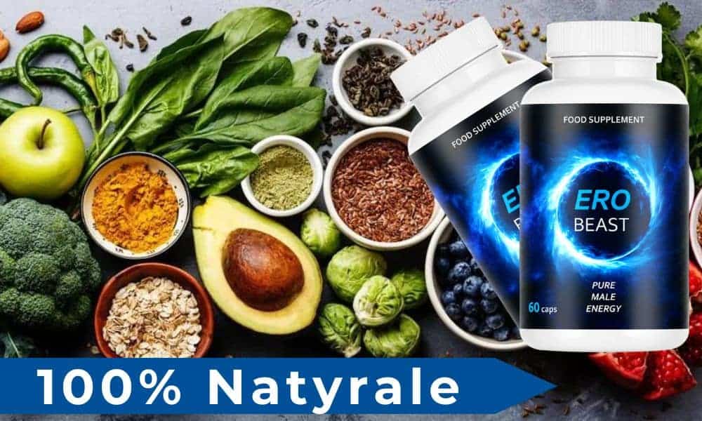 Integratori naturali per energia maschile e benessere.